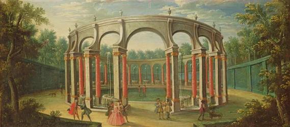 Der Bosquet de la Colonnade in Versailles, frühes achtzehntes Jahrhundert